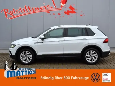 Gebraucht VW Tiguan Elegance 150 PS (110 kW) 2021 Pure white SUV