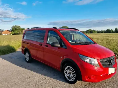 Gebraucht Mercedes Vito 114 PS (83 kW) 2015 Rot Van