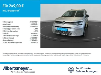 Używany VW Caddy Maxi Life 122 KM (89 kW) 2023 Srebrny Minivan
