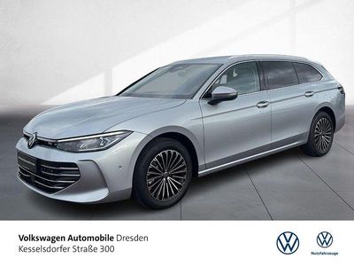Oyster silver metallic Neu 2025 VW Passat Elegance Kombi | 58.450 € (Teuer)