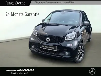 Gebraucht Smart ForFour Passion 71 PS (52 kW) 2019 Karosserie in black Kleinwagen