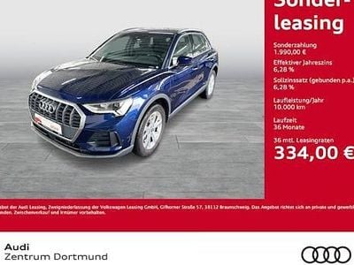 Second-hand Audi Q3 Ambiente 245 CP (180 kW) 2021 Albastru SUV
