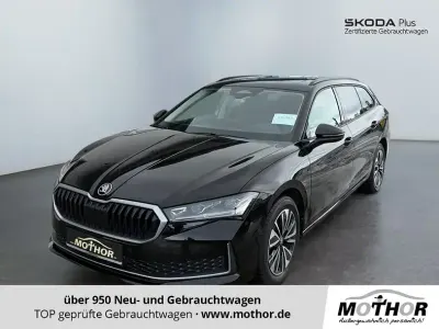 Gebraucht Skoda Superb Selection 150 PS (110 kW) 2025 Ebony schwarz Kombi