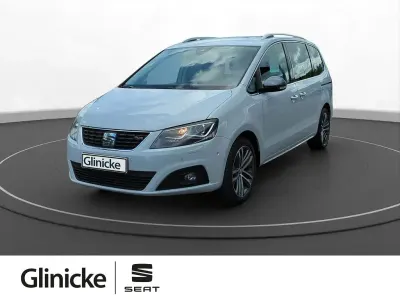Gebraucht Seat Alhambra FR-Line 150 PS (110 kW) 2022 "white" silber Van / Kleinbus