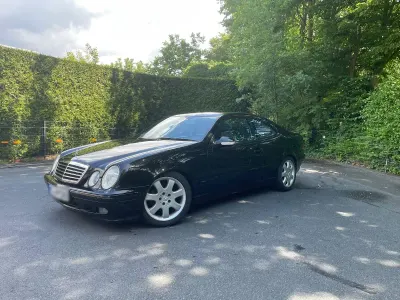 Gebraucht Mercedes CLK230 Avantgarde 197 PS (144 kW) 2002 Schwarz Coupé