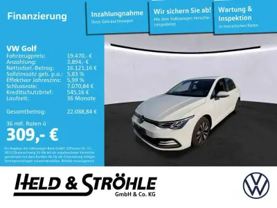 Gebraucht VW Golf VIII R 110 PS (80 kW) 2024 Weiß Limousine