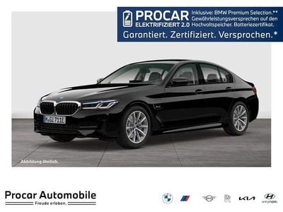Gebraucht BMW 530e Shadowline 184 PS (135 kW) 2022 Schwarz uni Limousine