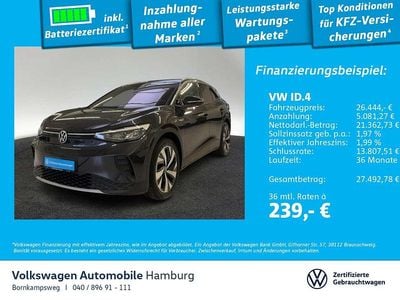 Mangangrau metallic/schwarz Gebraucht 2020 VW ID.4 Pro Performance SUV | 26.444 € (Fairer Preis)