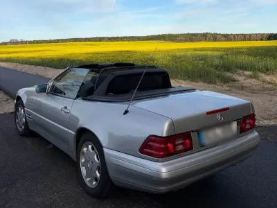 Gebraucht Mercedes SL320 231 PS (169 kW) 1997 Silber Cabrio