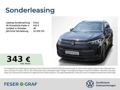 Gebraucht VW Tiguan Goal 150 PS (110 kW) 2025 Grenadillschwarz metallic SUV