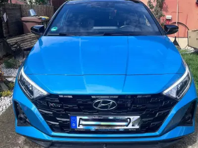 Gebraucht Hyundai i20 N Line 120 PS (88 kW) 2022 Blau Kleinwagen