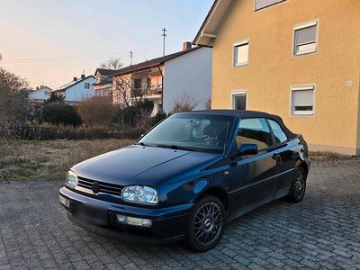 Gebraucht VW Golf Cabriolet 1997 Blau Cabrio
