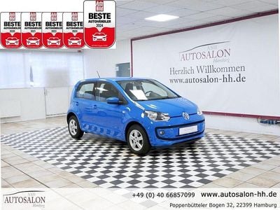 Blau Gebraucht 2016 VW up! move up! Kleinwagen | 8.999 € (Etwas zu teuer)