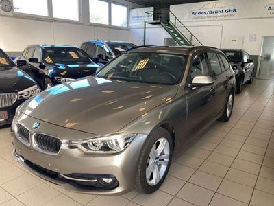 gebraucht BMW 318 d Touring A Sport Line Navi LED AHK schwenkb