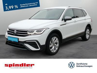 Weiß (pure white) Gebraucht 2022 VW Tiguan Allspace Life SUV | 29.871 € (Guter Preis)
