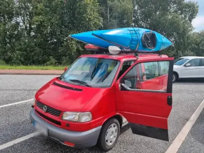 Gebraucht VW Multivan 68 PS (50 kW) 1998 Rot Van / Kleinbus