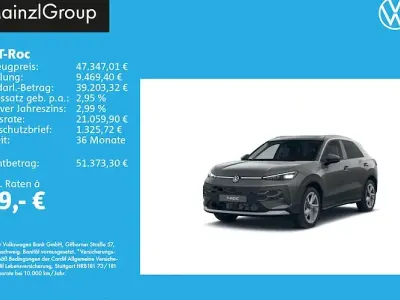 Neu VW T-Roc Cabriolet Style 116 PS (85 kW) 2026 Grau SUV