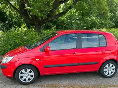 Gebraucht Hyundai Getz GLS 97 PS (71 kW) 2007 Rot Kleinwagen
