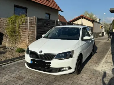 Gebraucht Skoda Fabia Joy 60 PS (44 kW) 2016 Weiß Kleinwagen