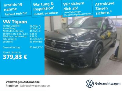 Usata VW Tiguan R 320 CV (235 kW) 2023 Nero SUV