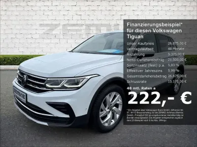 Gebraucht VW Tiguan Elegance 150 PS (110 kW) 2023 Weiß SUV