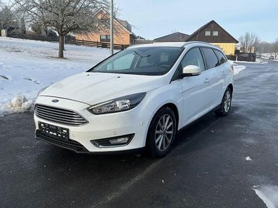 Usata Ford Focus Titanium 120 CV (88 kW) 2016 Bianco Station wagon