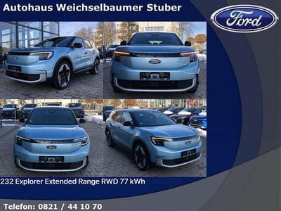 Blau Gebraucht 2024 Ford Explorer Extended Range SUV | 37.000 € (Fairer Preis)