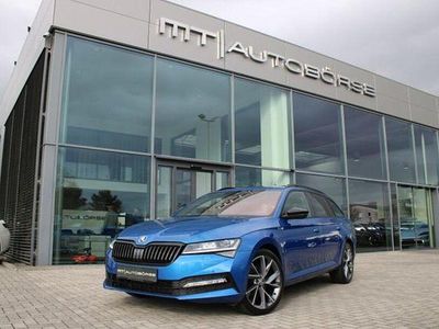 Gebraucht Skoda Superb SportLine 200 PS (147 kW) 2022 Blau Kombi
