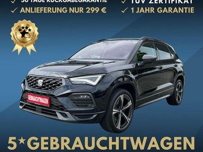 Gebraucht Seat Ateca FR 150 PS (110 kW) 2021 Crystal schwarz perleffekt SUV