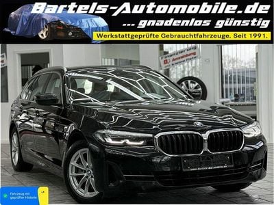 Gebraucht BMW 520 190 PS (139 kW) 2022 Black sapphire metallic Kombi