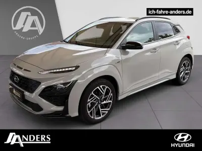 Gebraucht Hyundai Kona N Line 199 PS (146 kW) 2023 Cyber grey / met SUV