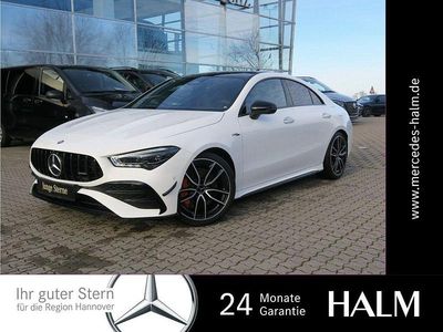 Weiß Gebraucht 2024 Mercedes CLA35 AMG Premium Plus Limousine | 55.950 € (Etwas zu teuer)
