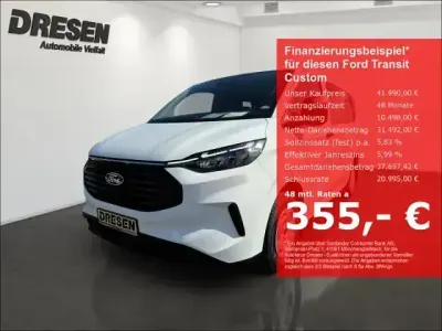 Neu Ford Transit Custom 136 PS (100 kW) 2026 Weiss Van