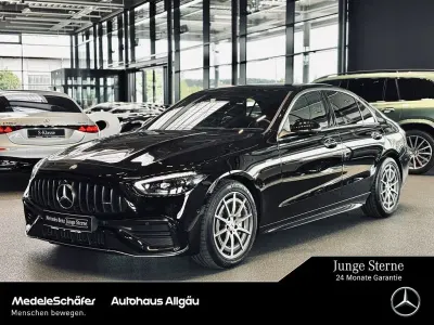 Gebraucht Mercedes C43 AMG Premium Plus 421 PS (309 kW) 2025 Lack obsidianschwarz Limousine