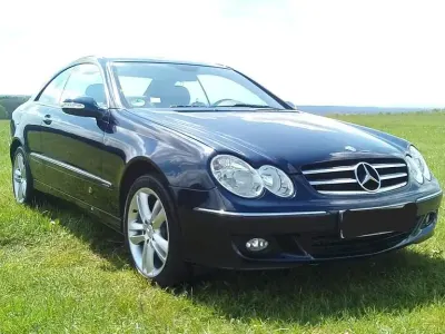 Gebraucht Mercedes CLK200 Avantgarde 163 PS (119 kW) 2006 Blau Coupé