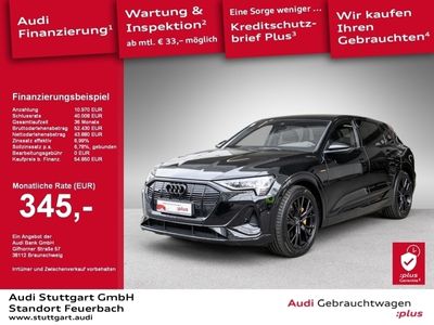 gebraucht Audi e-tron 55 qu S line Black Edition