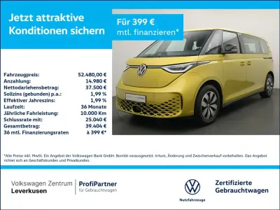 Gebraucht VW ID. Buzz Pro 210 kW (286 PS) 2025 Gelb Van / Kleinbus