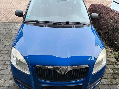 Gebraucht Skoda Fabia 2010 Blau Kleinwagen