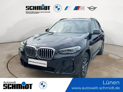 Gebraucht BMW X3 M Sport 184 PS (135 kW) 2022 M carbonschwarz SUV