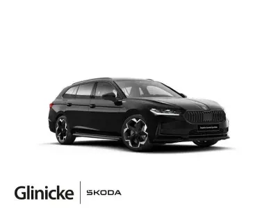 Neu Skoda Superb SportLine 150 PS (110 kW) 2026 Schwarz Kombi