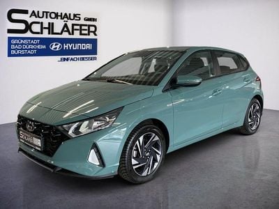 Usata Hyundai i20 Trend 101 CV (74 kW) 2022 Verde Utilitaria