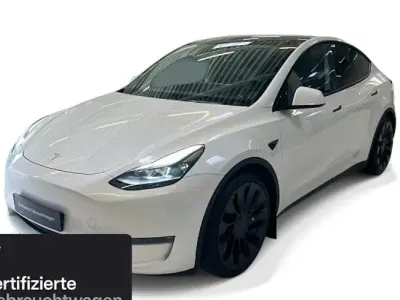 Gebraucht Tesla Model Y Performance 321 kW (437 PS) 2022 Weiß SUV