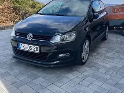Gebraucht VW Polo R-line 90 PS (66 kW) 2015 Schwarz Kleinwagen