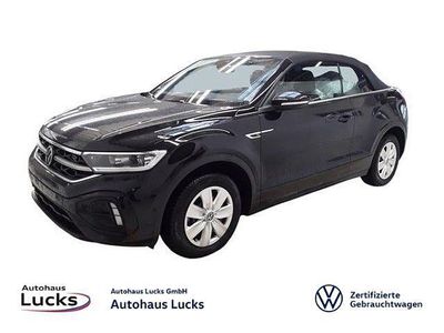 Second-hand VW T-Roc Cabriolet R-line 150 CP (110 kW) 2025 Negru Cabrio