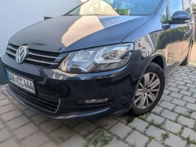 Gebraucht VW Sharan 150 PS (110 kW) 2017 Blau Van / Kleinbus