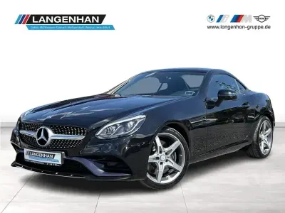 Gebraucht Mercedes SLC200 AMG line 184 PS (135 kW) 2017 Schwarz Cabrio