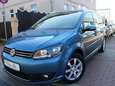 Usata VW Touran Cup 140 CV (102 kW) 2014 Blu Monovolume