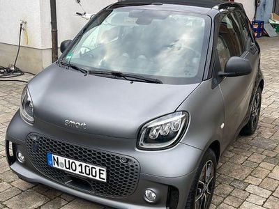 Second-hand Smart ForTwo Electric Drive 60 kW (82 CP) 2021 Gri Cabrio