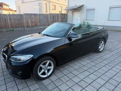 Gebraucht BMW 218 Advantage 136 PS (100 kW) 2016 Schwarz Cabrio