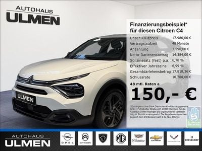 Gebraucht Citroën C4 Feel 131 PS (96 kW) 2023 Weiss Limousine